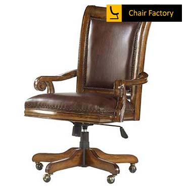 Morrigan Italian Leather Visitor Chair
